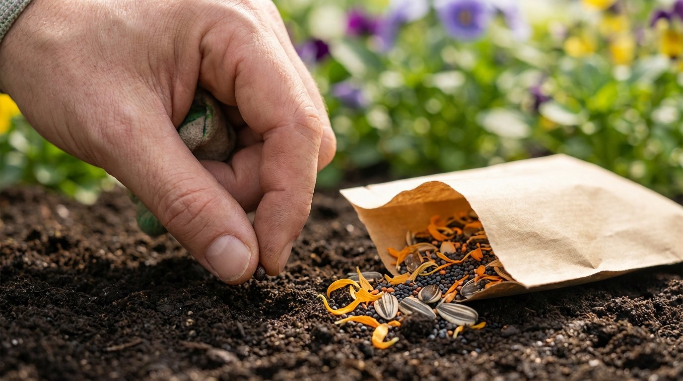 7 semi di fiori annuali da seminare fin da ora per un giardino primaverile fiorente
