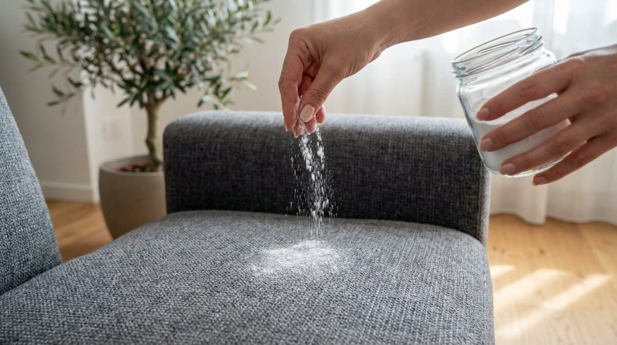scopri come eliminare gli odori dal divano in tessuto con un ingrediente da cucina in soli 30 minuti, una soluzione rapida e naturale