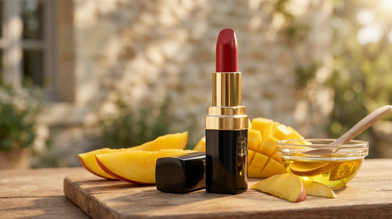 scopri il rossetto made in Corrèze che coniuga colore intenso e cura profonda per labbra perfette e idratate