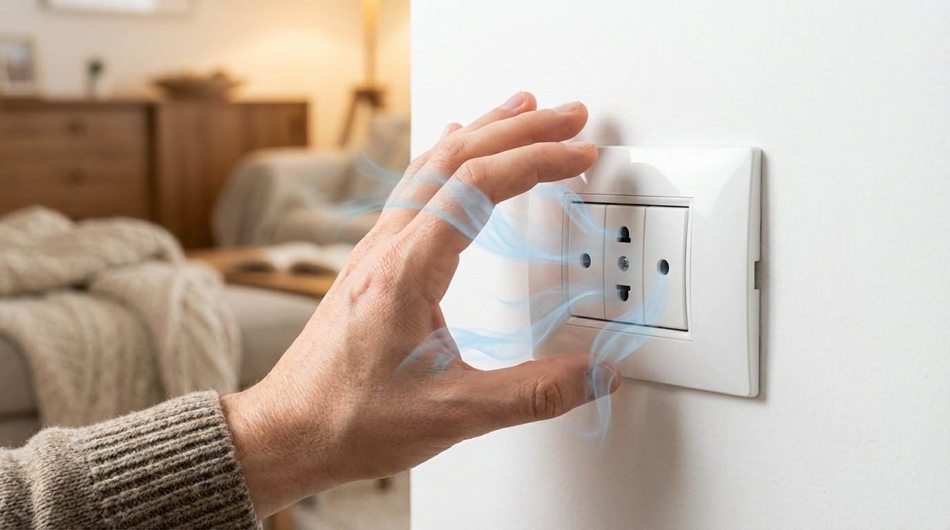scopri perché le prese elettriche causano dispersioni di calore in inverno e come risolvere questo problema con semplici soluzioni pratiche ed efficaci