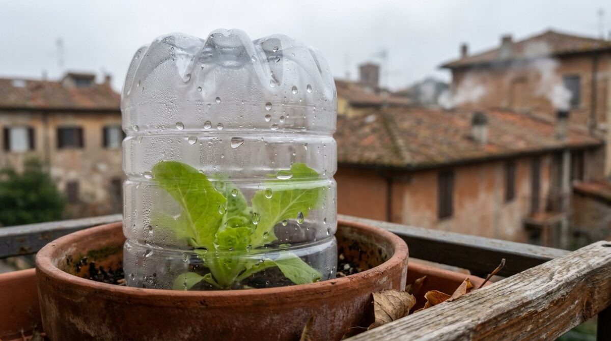 scopri come coltivare verdure fresche in inverno riutilizzando bottiglie di latte vuote per un orto produttivo sul balcone o giardino