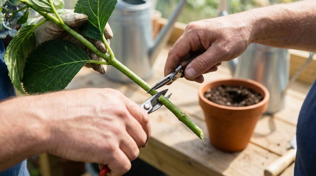 scopri il metodo semplicissimo per moltiplicare le ortensie gratuitamente questestate e riempire il giardino senza spendere soldi in vivaio