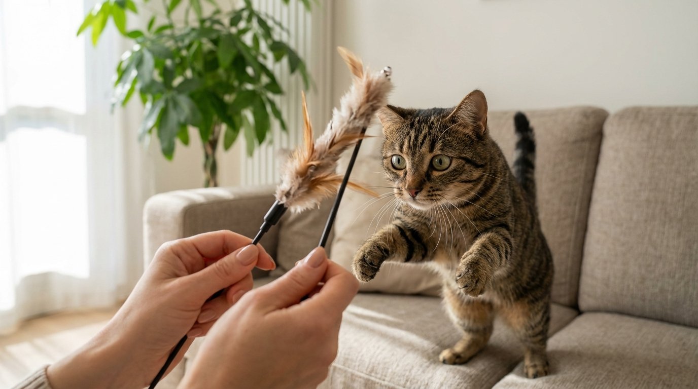 scopri come 30 minuti di gioco attivo quotidiano trasformano il comportamento del tuo gatto in un compagno felice e equilibrato, migliorando il benessere felino